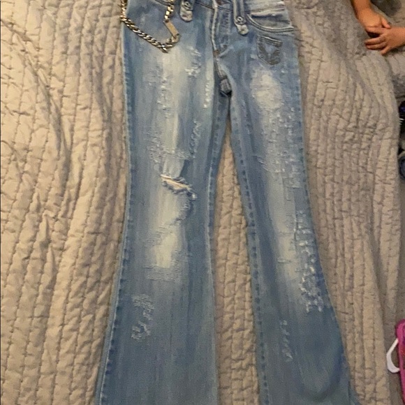 Dolce & Gabbana Jeans 28 early 2000’s Y2K style hemmed at 29 inch inseam - Picture 4 of 11